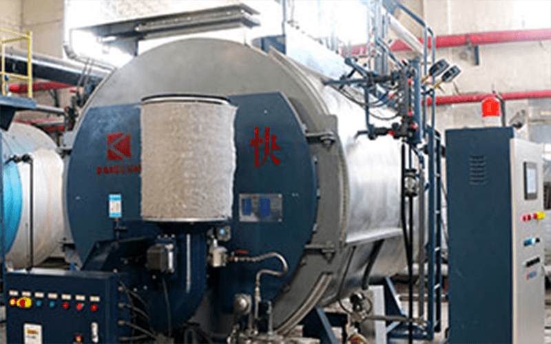 Operating conditions of gas-fired heating boiler